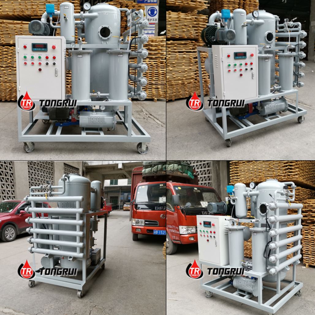 high vacuum transformer oil purifier machine