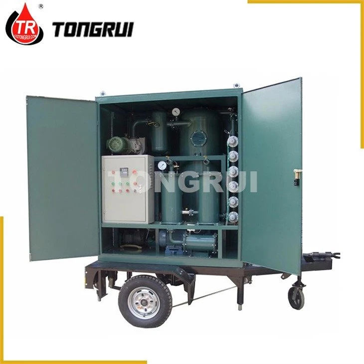 double stage vacuum transformer oil purifier